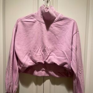 Anthropology Turtleneck Crop Sweater